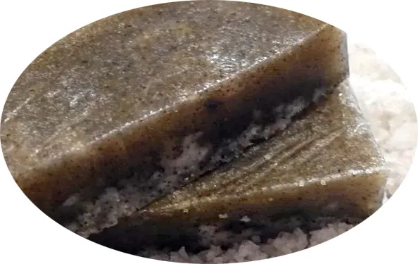 Антицеллюлитное мыло из морских водорослей и соли