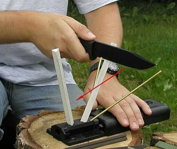 Точильный блок для заточки ножей