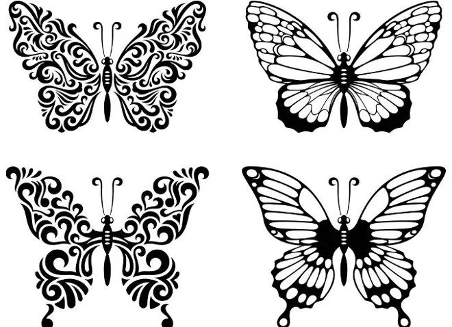 Полоски цветной бумаги для изготовления бабочек 10.1