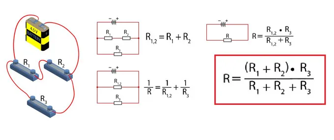 Смешанная проводка, резисторы и виды расчетов
