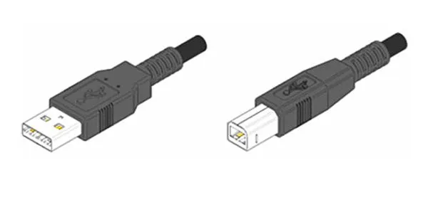 Подключение кабеля USB