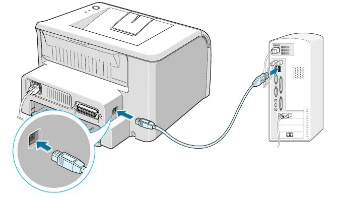 Подключение сканера через USB