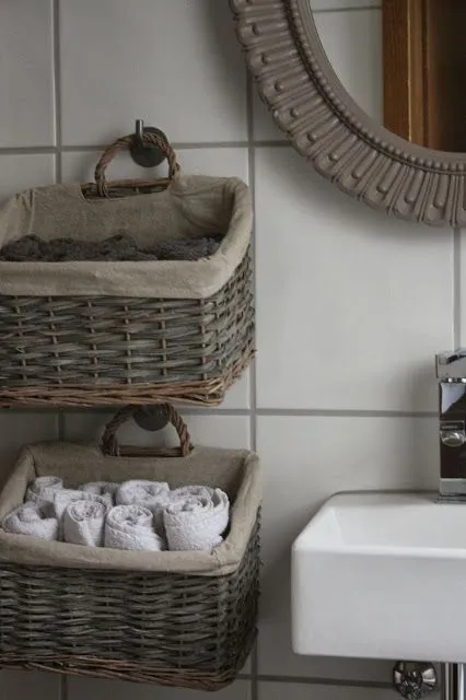 Красивые полотенца в ванной комнате фото