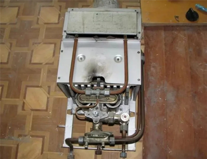 Ремонтируемый газовый водонагреватель WPG