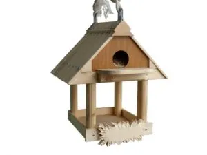 Фанерный домик для птиц