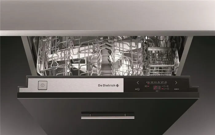 Посудомоечная машина De Dietrich DVH11120J имеет комплектацию премиум-класса.