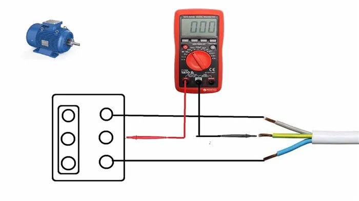 Измерение тока в цепях электродвигателей