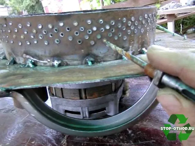 Измельчители соломы из стиральных машин