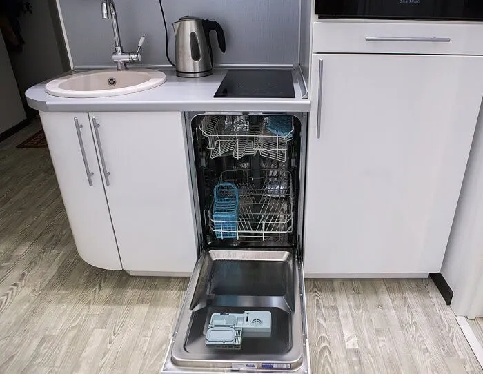 Места для размещения посудомоечных машин на кухне