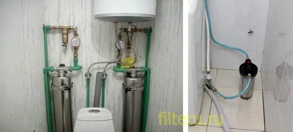 Типы фильтров для воды для стиральных машин