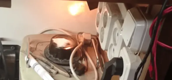 Проводка сварочных аппаратов с лампами