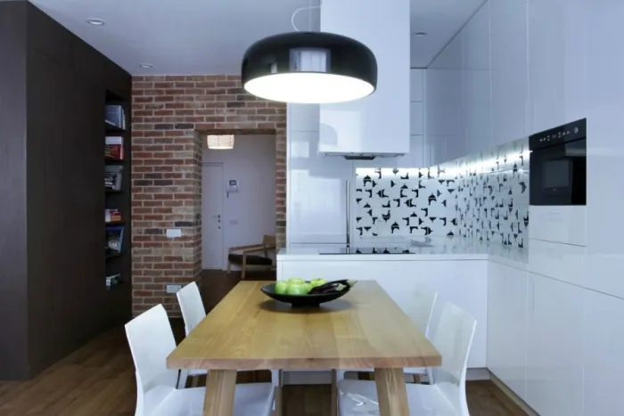 Дизайн кухни в квартире площадью 18 кв. м