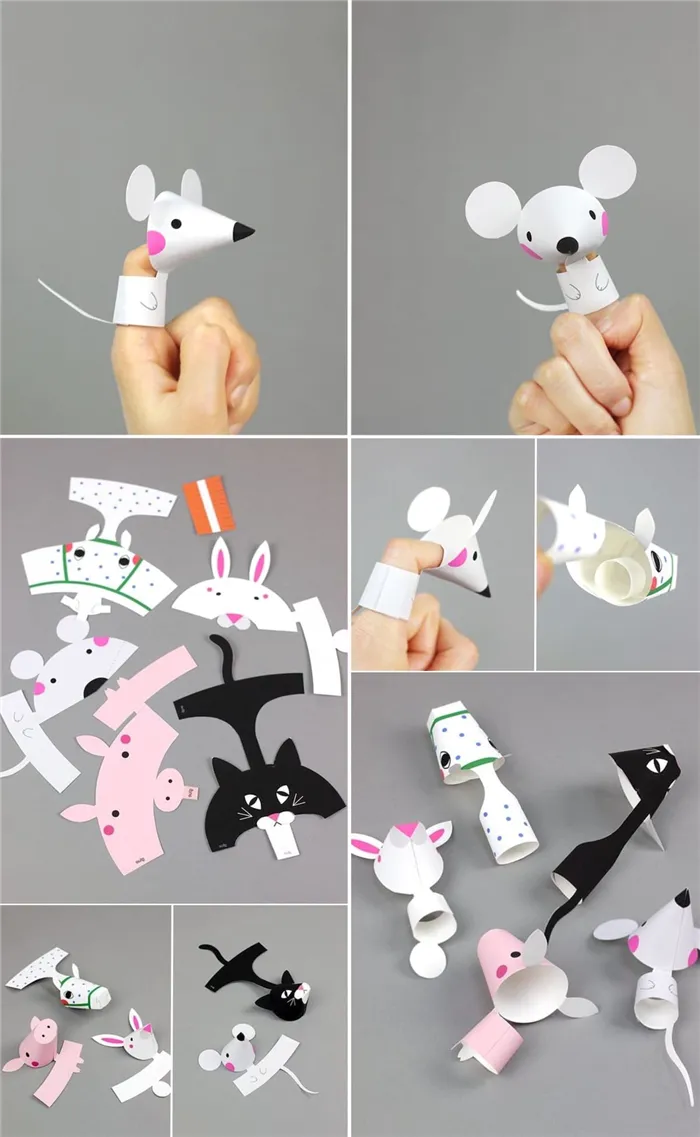 Интересные бумажные игры для детей, в которых они могут поводить пальчиками