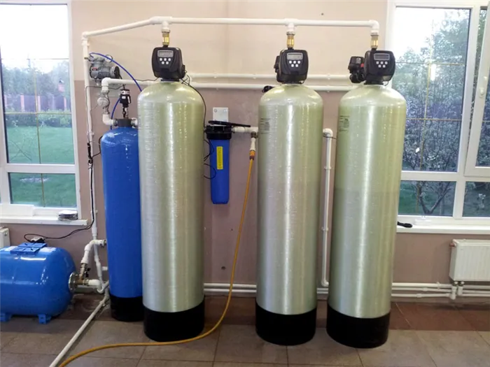 Компактные системы очистки воды для бытовых нужд