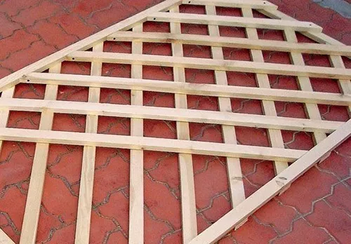 Пример создания сетки с рамками, построенной по технике объединения покрывающих сеток. Простое и доступное решение.