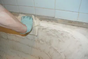 Подготовка ванны к покрытию жидким акрилом