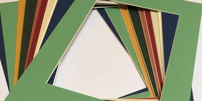 Рамки из цветного картона