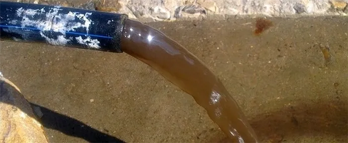 Мутная вода из колодца
