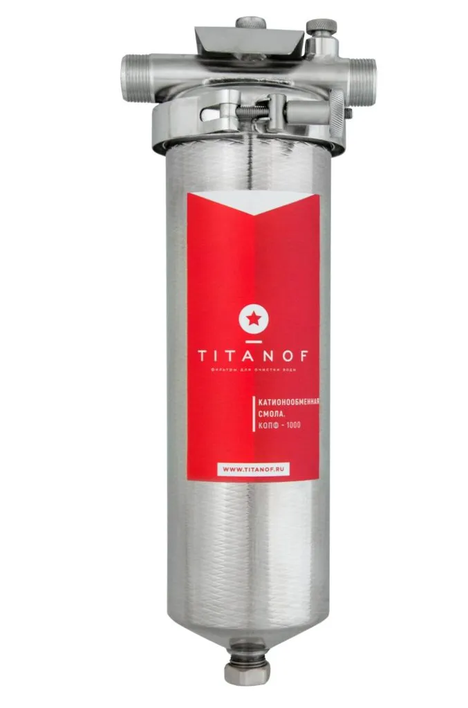 Титановые фильтры для жесткости воды