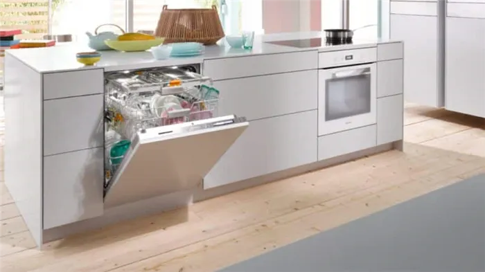 Предварительная установка талой посудомоечной машины