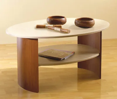 Кофейный столик из ламинированной древесно-стружечной плиты