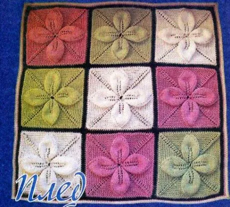 Цветы для детского одеяла